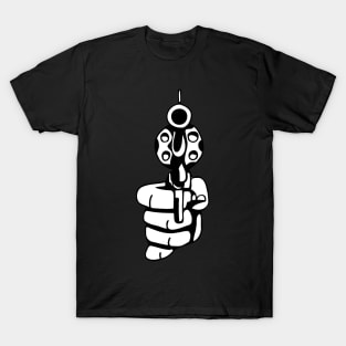 Pew Pew Handgun Pistol T-Shirt